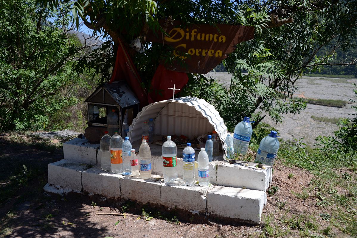 12 Roadside Shrine To La Difunta Deceased Correa At Mirador de Leon In Yala North Of San Salvador de Jujuy On The Way From Salta To Purmamarca